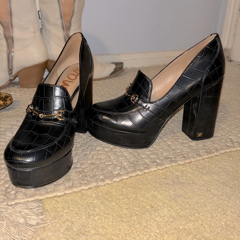 Sam Edelman Aretha Platform Loafers - Picture 3 of 9